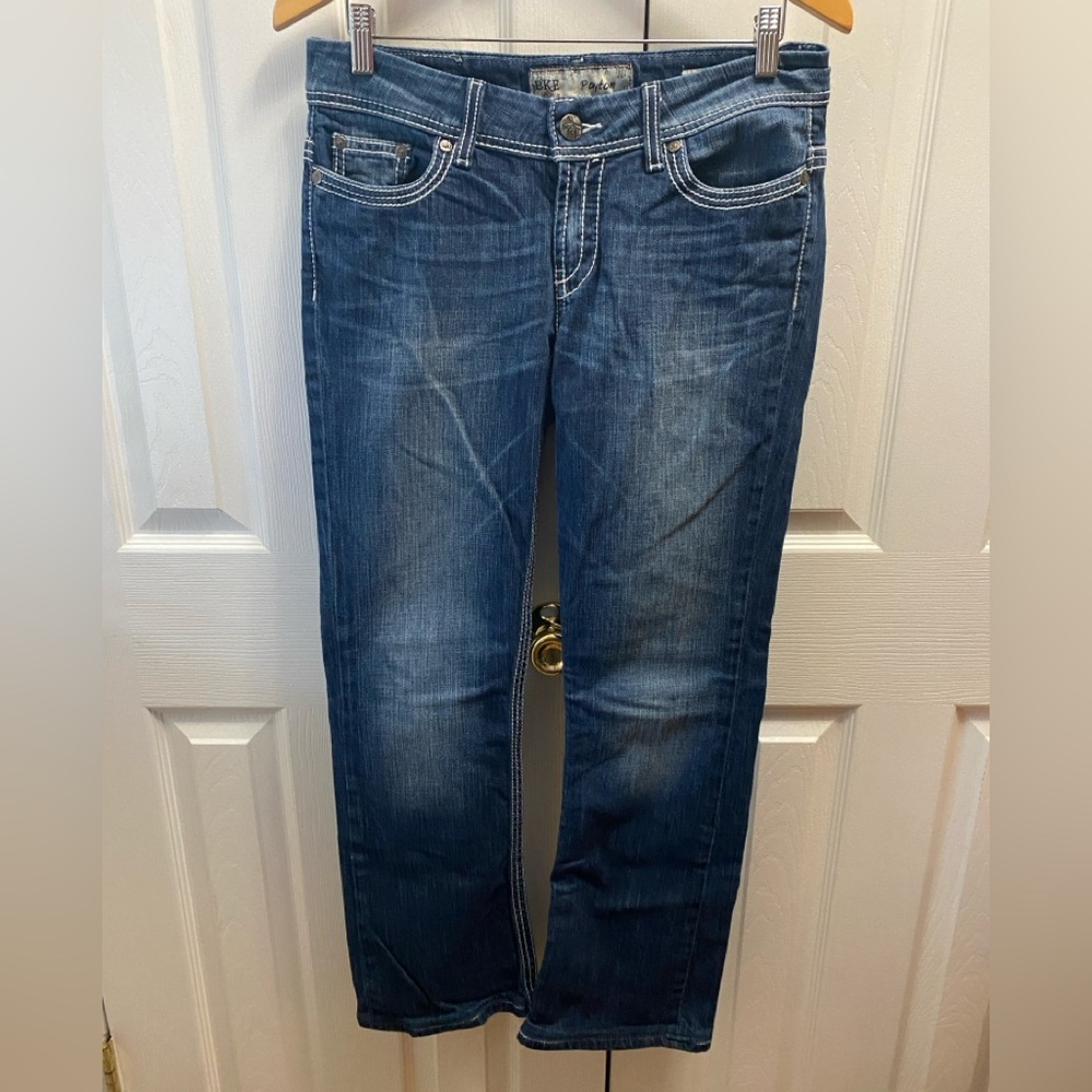 BKE Denim‎ Payton Medium Wash Mid-Rise Bootcut Jeans SZ 28R